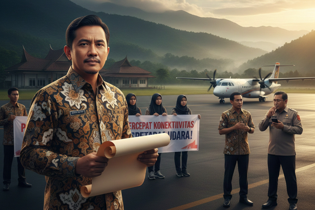 Thumbnail Percepat Konektivitas, Baret ICMI Desak Bupati Aceh Tengah dan Bener Meriah Aktifkan Kembali Penerbangan Komersial Bandara Rembele